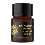 Sri Yantra - White Powder Gold